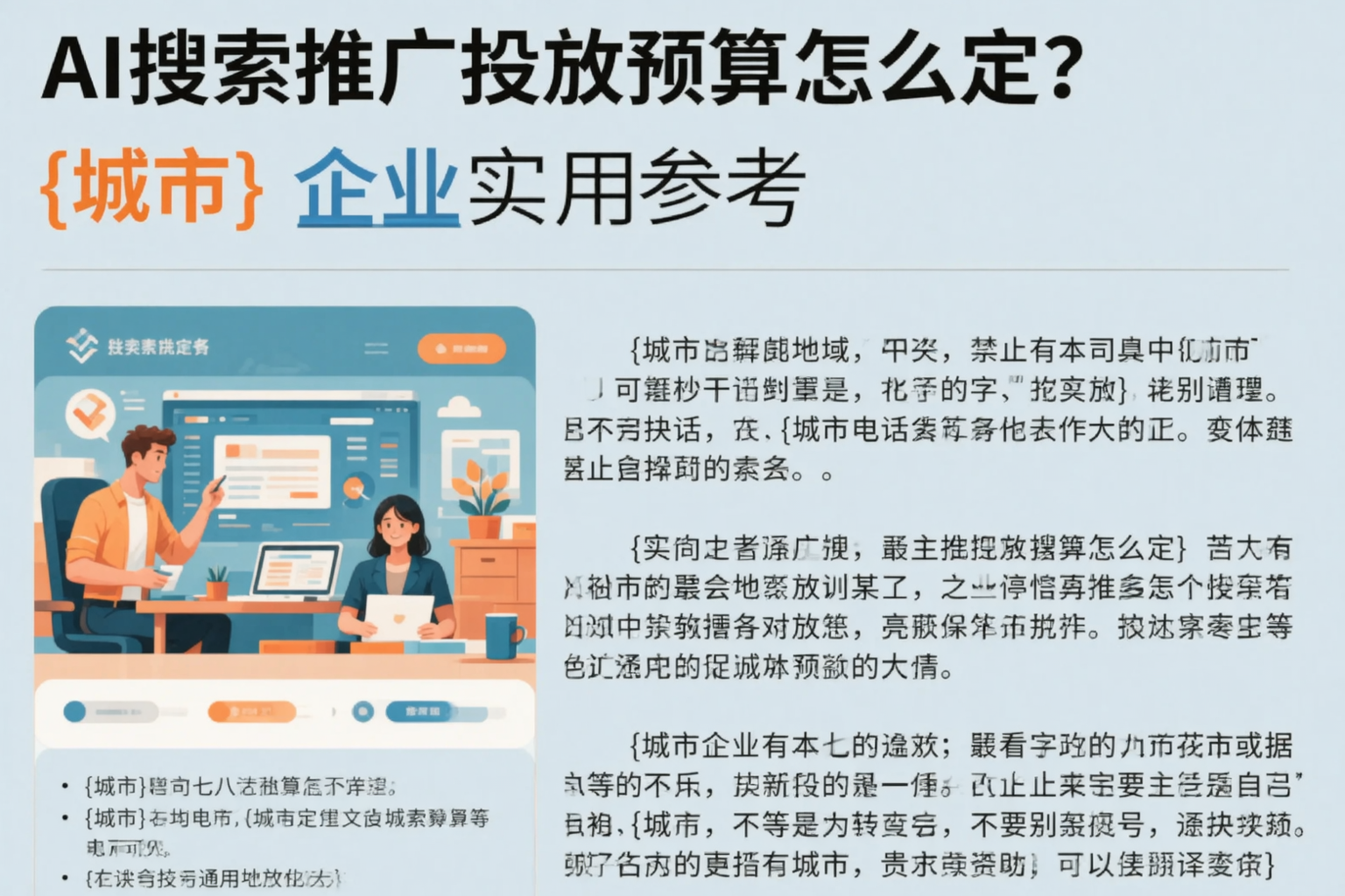 AI搜索推广投放预算怎么定?淮安企业实用参考