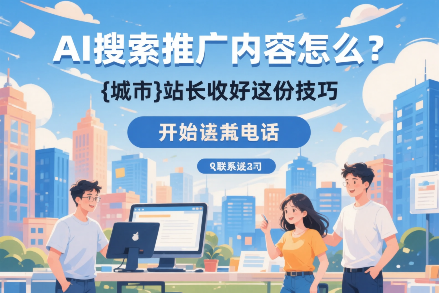 AI搜索推广内容怎么写?淮安站长收好这份技巧