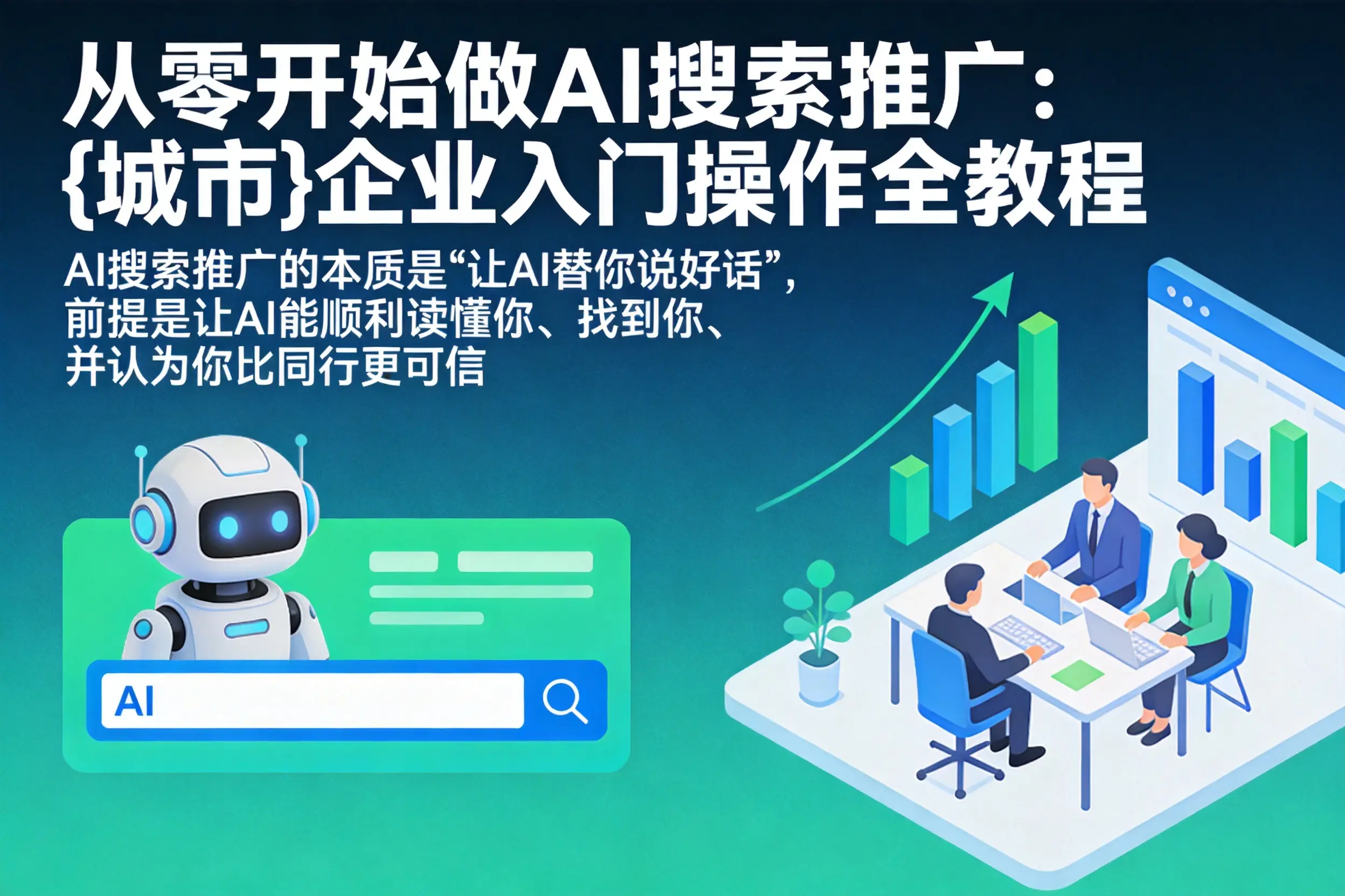从零开始做AI搜索推广：淮安企业入门操作全教程