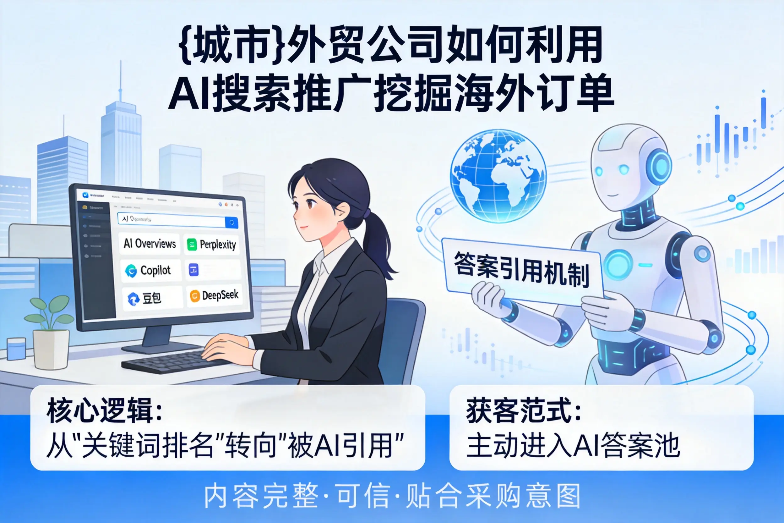 淮安外贸公司如何利用AI搜索推广挖掘海外订单