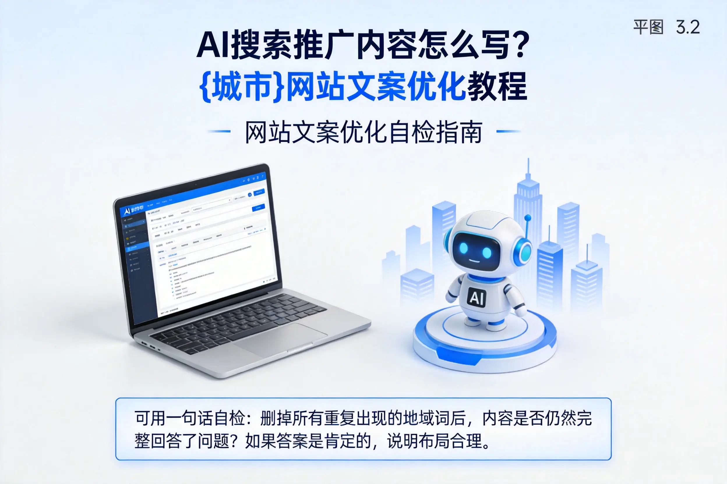 AI搜索推广内容怎么写？淮安网站文案优化教程