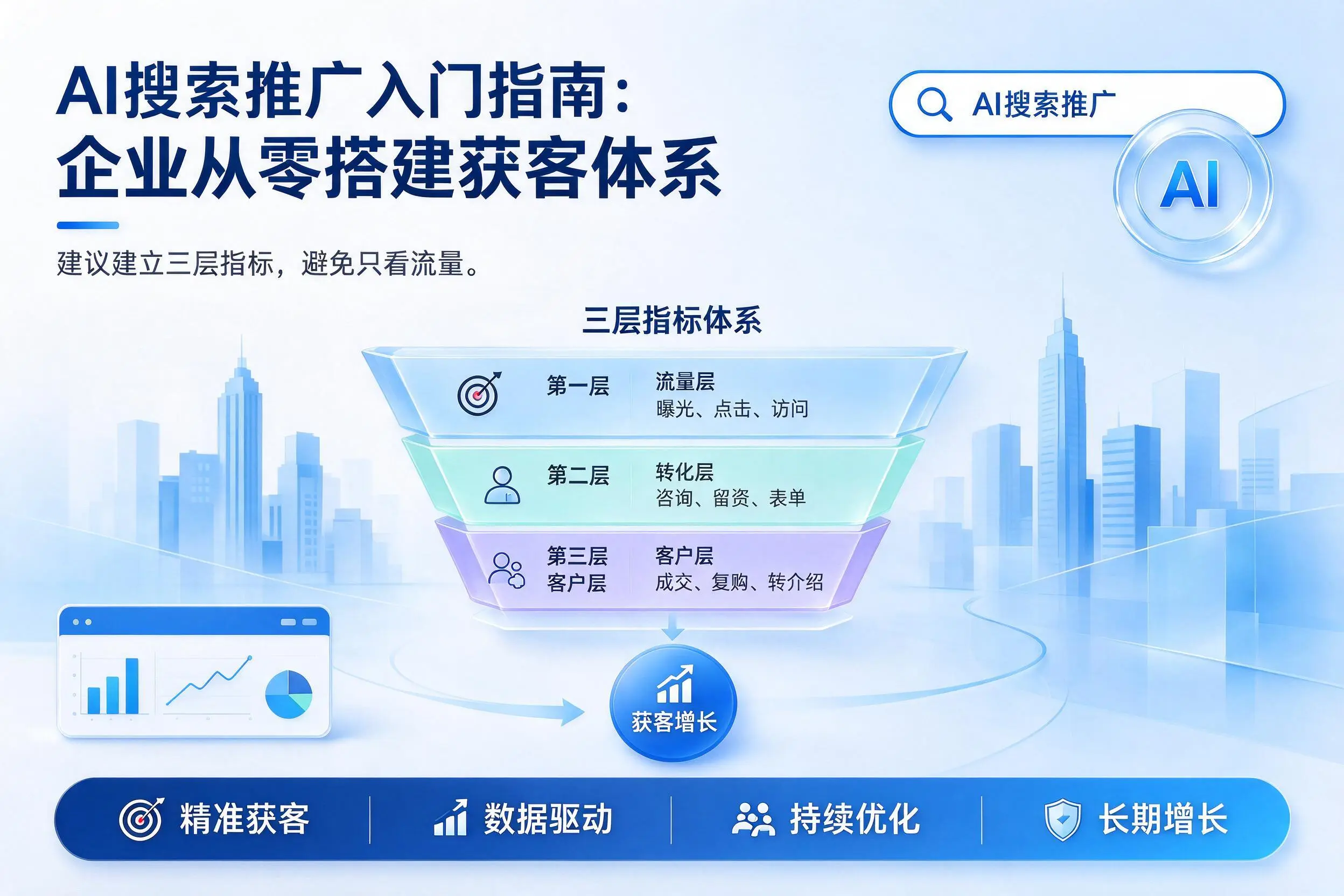 AI搜索推广入门指南:淮安企业从零搭建获客体系